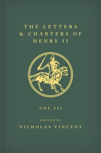 Book The Letters and Charters of Henry II, King of England 1154-1189 The Letters and Charters of Henry II, King of England 1154-1189: Volume III free