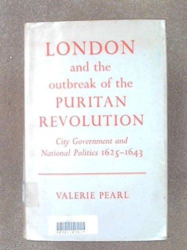 Book London and the Outbreak of the Puritan Revolution free