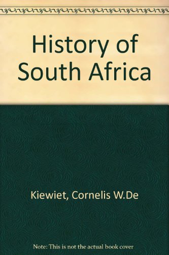 Book A History of South Africa: Social and Economic free