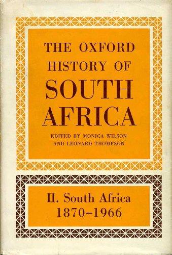 Book The Oxford History of South Africa II (2): South Africa 1870-1966 VOL 2 Only free