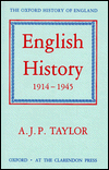 Book English History, 1914-1945 (Oxford History of England) free