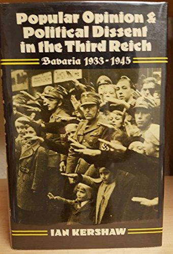 Book Popular opinion and political dissent in the Third Reich, Bavaria 1933-1945 free