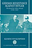 Book German Resistance Against Hitler: The Search for Allies Abroad, 1938-1945 free