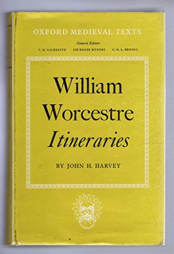Book Itineraries [of] William Worcestre; (Oxford medieval texts) free