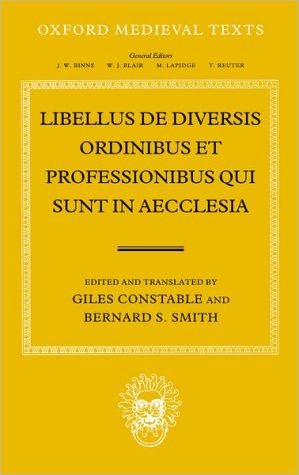 Book Libellus de Diversis Ordinibus et Professionibus Qui Sunt in Aecclesia (Oxford Medieval Texts) free