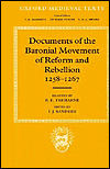 Book Documents of the Baronial Movement of Reform and Rebellion, 1258-1267 (Oxford Medieval Texts) free