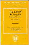 Book The Life of St. Anselm, Archbishop of Canterbury (Oxford Medieval Texts) free