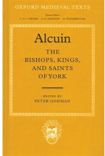 Book The Bishops, Kings, and Saints of York (Oxford Medieval Texts) free