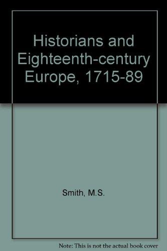 Book Historians and Eighteenth-century Europe 1715-1789 free