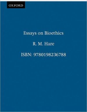 Book Essays on Bioethics free