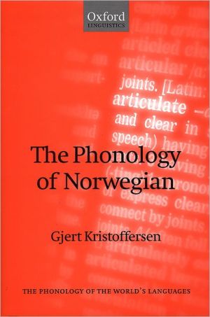 Book The Phonology of Norwegian (The Phonology of the World's Languages) free