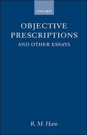 Book Objective Prescriptions: And Other Essays free