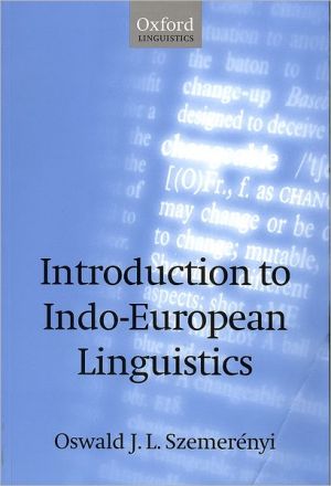 Book Introduction to Indo-European Linguistics (Oxford Linguistics) free