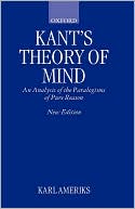 Book Kant's Theory Of Mind: An Analysis Of The Paralogisms Of Pure Reason free