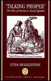 Book "Talking Proper": The Rise of Accent as Social Symbol free