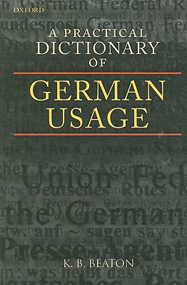 Book A Practical Dictionary of German Usage free