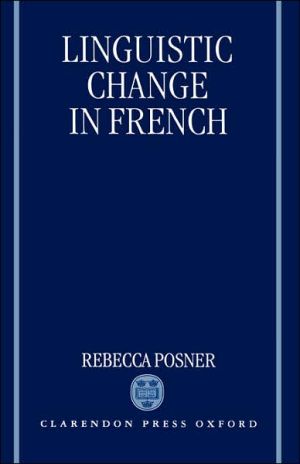 Book Linguistic Change In French free