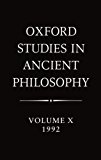 Book Oxford studies in ancient philosophy free