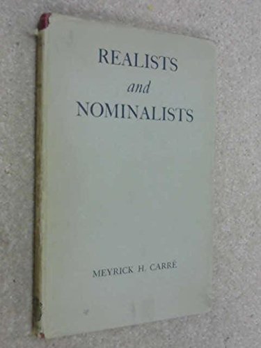 Book Realists and Nominalists free