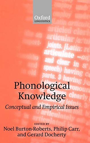 Book Phonological Knowledge: Conceptual and Empirical Issues free