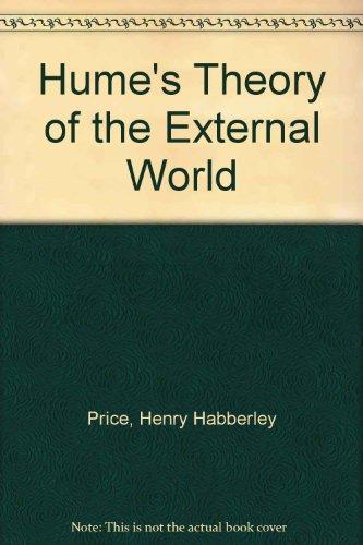 Book Hume's Theory Of The External  World. free