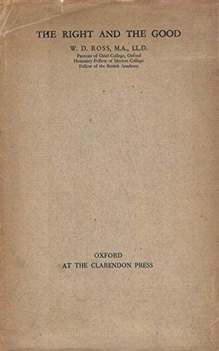 Book The Right and the Good free