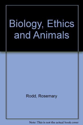 Book Biology, Ethics, and Animals free
