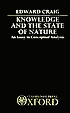 Book Knowledge And The State Of Nature: An Essay In Conceptual Synthesis free