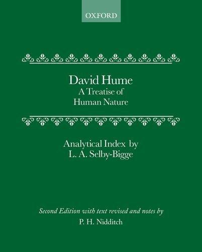 Book A Treatise of Human Nature free