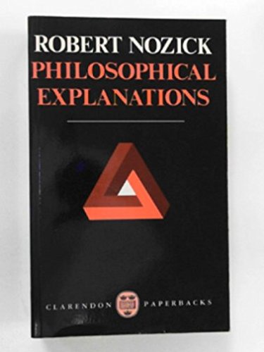 Book Philosophical Explanations free