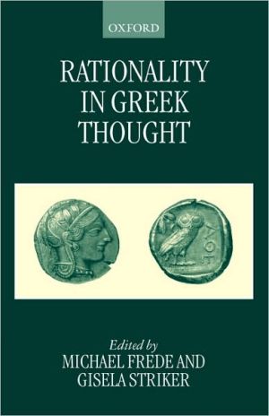 Book Rationality in Greek Thought free