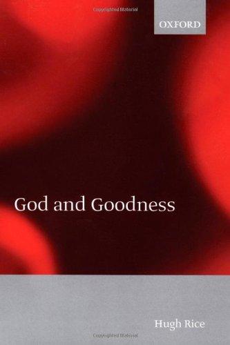 Book God And Goodness free