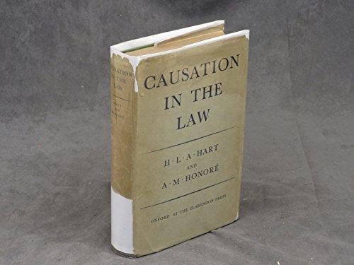 Book Causation in the Law free