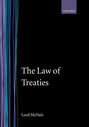 Book The Law of Treaties free