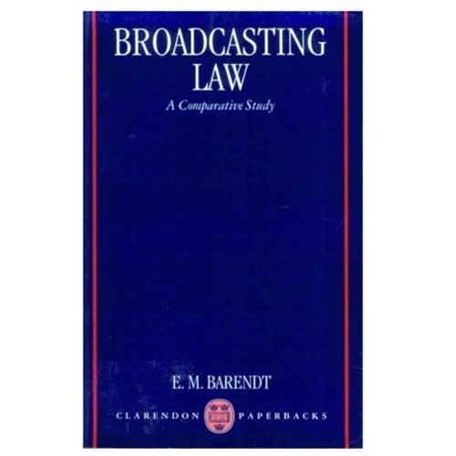 Book Broadcasting Law: A Comparative Study free