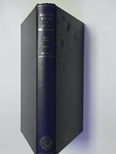 Book Oxford Essays in Jurisprudence: Second Series free