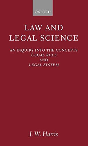 Book Law and Legal Science free