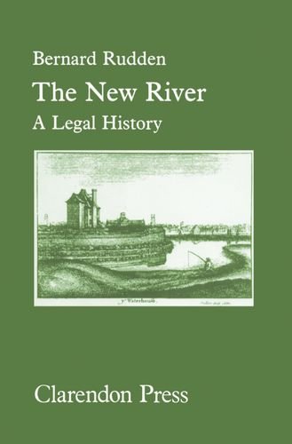 Book The New River: A Legal History free