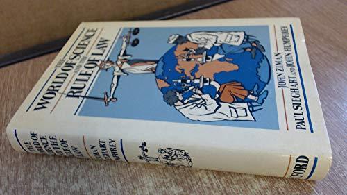 Book The World of Science and the Rule of Law free