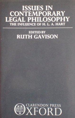 Book Issues in Contemporary Legal Philosophy: The Influence of H.L.A. Hart free