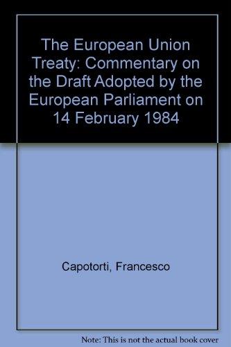 Book The European Union Treaty free