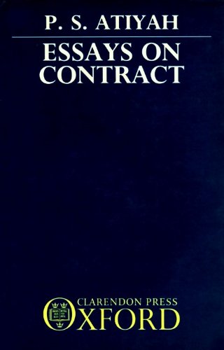 Book Essays on Contract free