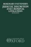 Book Judicial Discretion and Criminal Litigation free