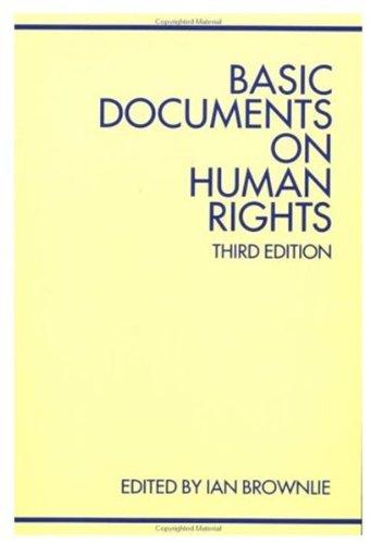 Book Basic Documents on Human Rights free