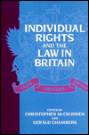 Book Individual Rights And The Law In Britain (clarendon Paperbacks) free