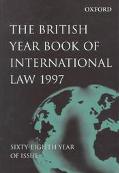 Book The British Year Book Of International Law 1997: Sixty-eighth Year Of Issue Volume 68 free