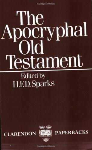 Book The Apocryphal Old Testament free