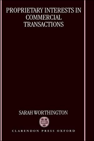 Book Proprietary Interests in Commercial Transactions free