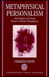 Book Metaphysical Personalism: An Analysis of Austin Farrer's Metaphysics of Theism free