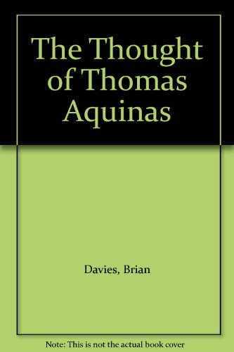 Book The Thought of Thomas Aquinas free Book The Thought of Thomas Aquinas free
